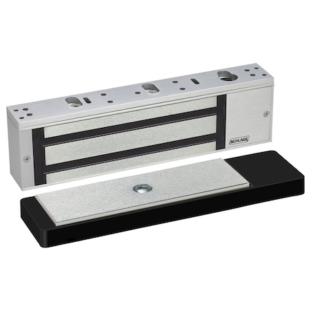 Locknetics Mag Lock, Single Door, US28, DSM, Automatic, 12/24 VDC, 1500lb M390RFK